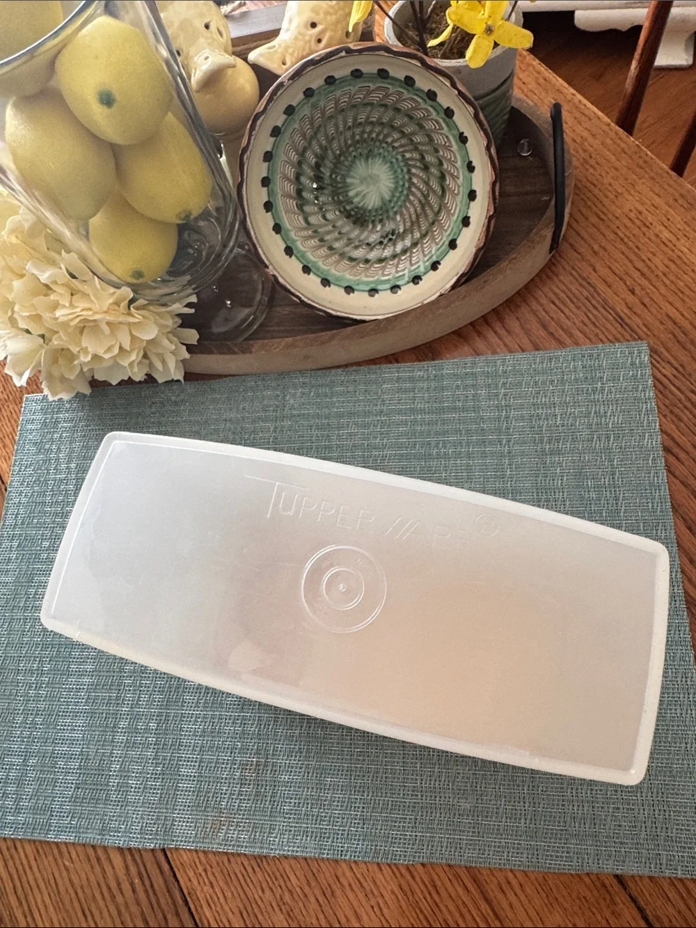 Vintage Tupperware Cereal Keeper